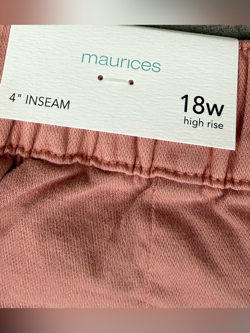 Maurice’s Women's  Pleated Cotton Blend Shorts bundle size 18 - Picture 7 of 8